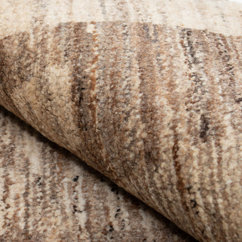Gabbeh Persisch Teppich 77x126cm - Perserteppich Wollteppich - natur