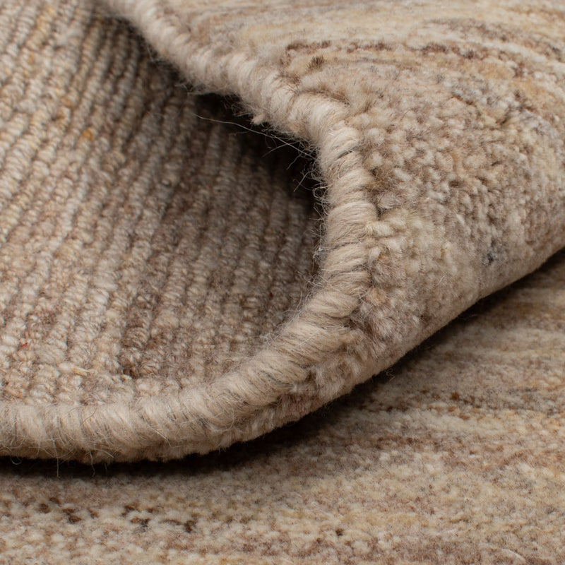 Gabbeh Persisch Teppich 77x97cm - Perserteppich Wollteppich - natur