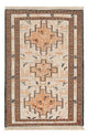 Kelim Seide Teppich 65x101cm - beige