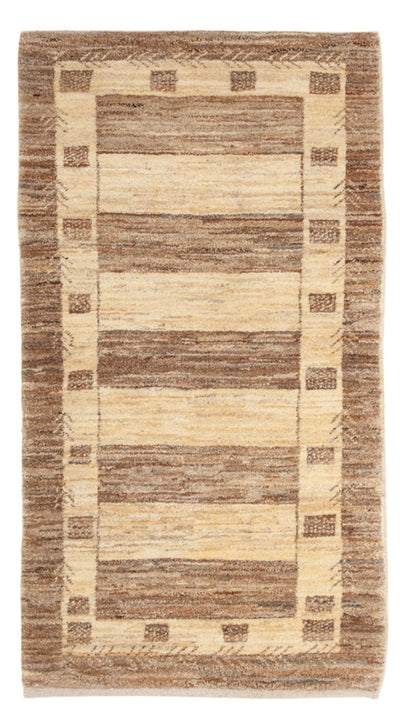Loribaft Teppich Perser 72x137cm - Orientteppich - beige