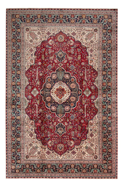 Täbriz Teppich 350x525cm - Perserteppich - rot