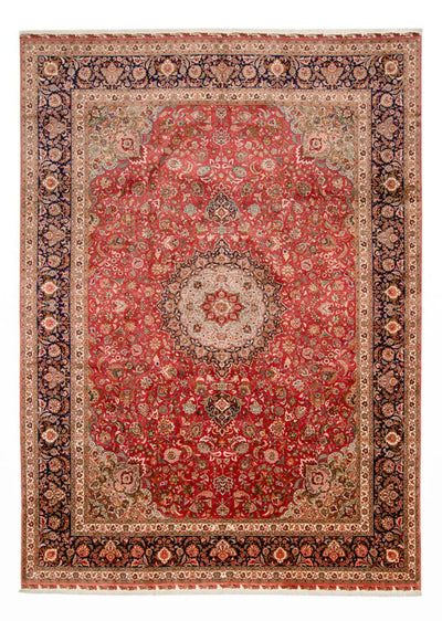 Täbriz - 50 Raj Teppich 360x488cm - Perserteppich - rot