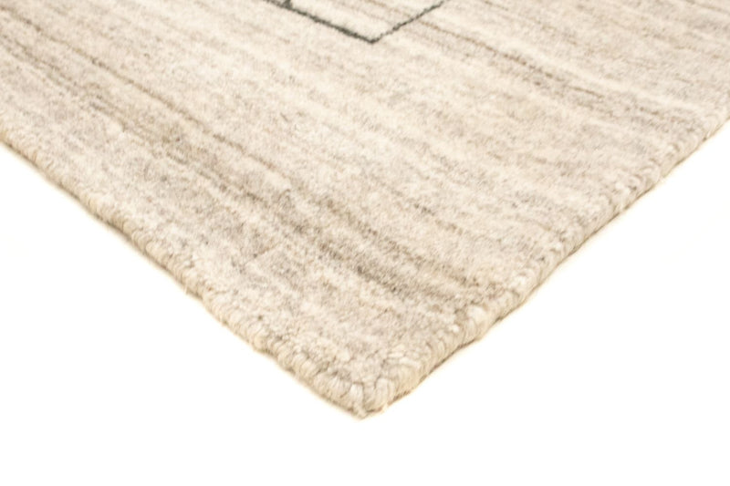 Vintage Teppich 90x160cm - silber