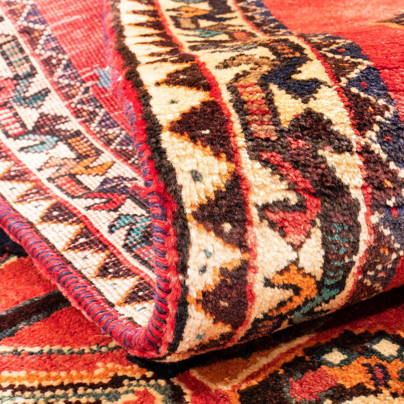 Shiraz Teppich 112x168cm - Perserteppich - dunkelrot