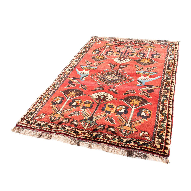 Shiraz Teppich 112x168cm - Perserteppich - dunkelrot