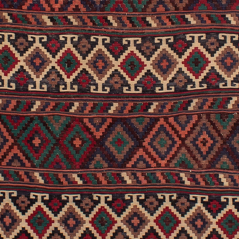 Kelim Fars Teppich 172x244cm - mehrfarbig
