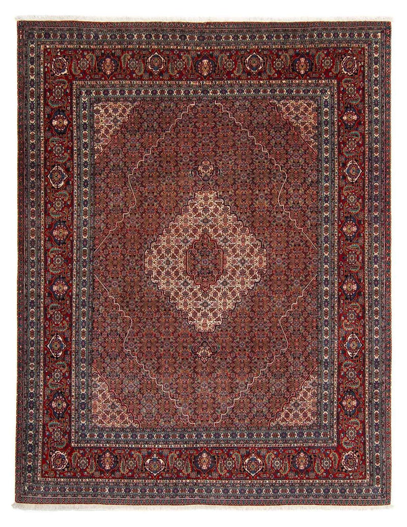 Nain Teppich 256x323cm - Perserteppich - dunkelrot