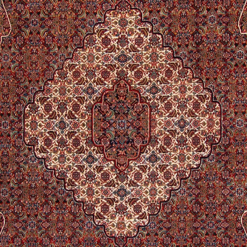Nain Teppich 256x323cm - Perserteppich - dunkelrot