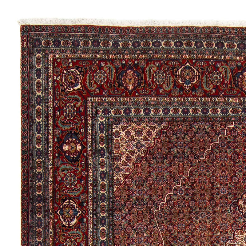 Nain Teppich 256x323cm - Perserteppich - dunkelrot