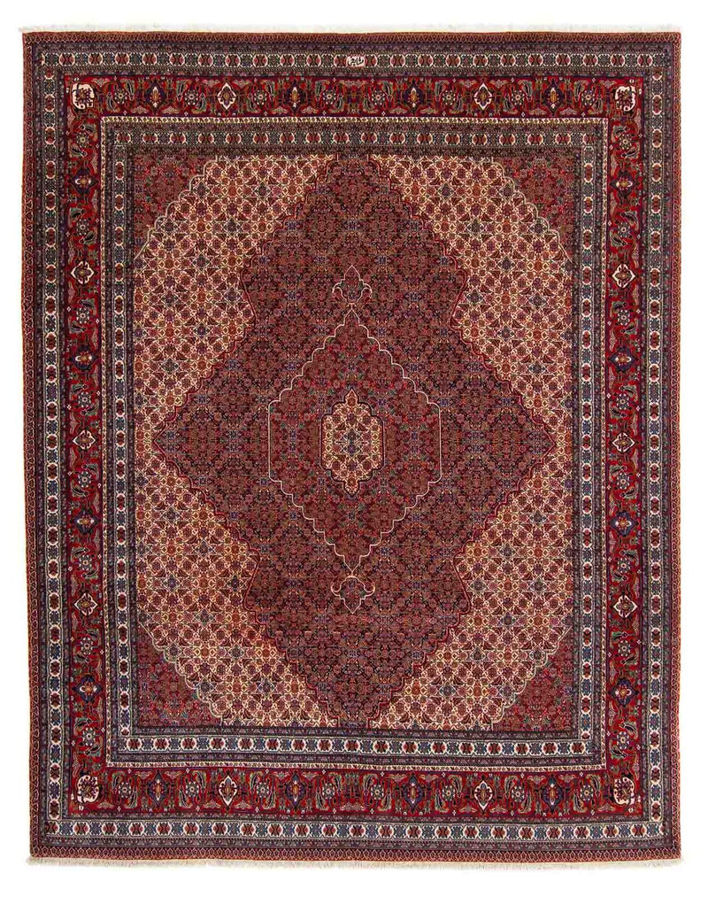 Nain Teppich 263x335cm - Perserteppich - dunkelrot