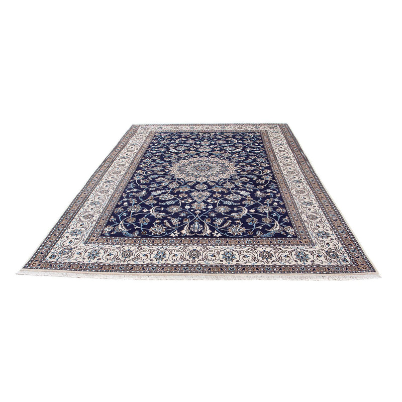 Nain Teppich 194x297cm - Perserteppich - dunkelblau
