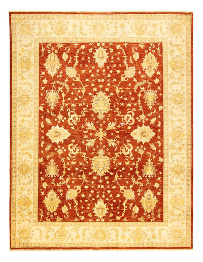 Ziegler Teppich 198x251cm - Orientteppich - dunkelrot