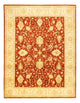 Ziegler Teppich 198x251cm - Orientteppich - dunkelrot