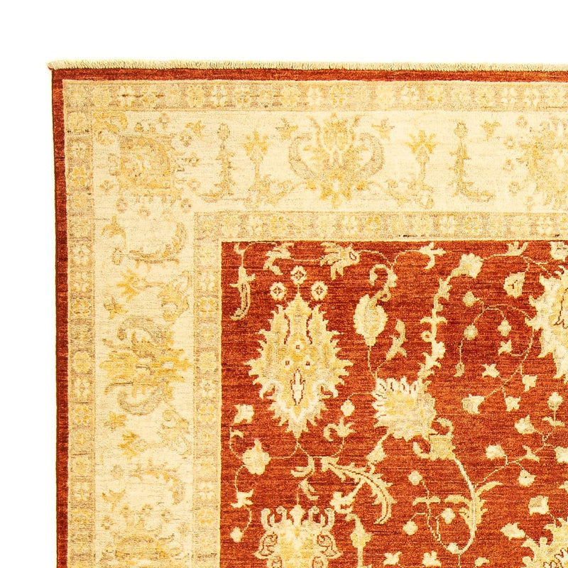 Ziegler Teppich 198x251cm - Orientteppich - dunkelrot