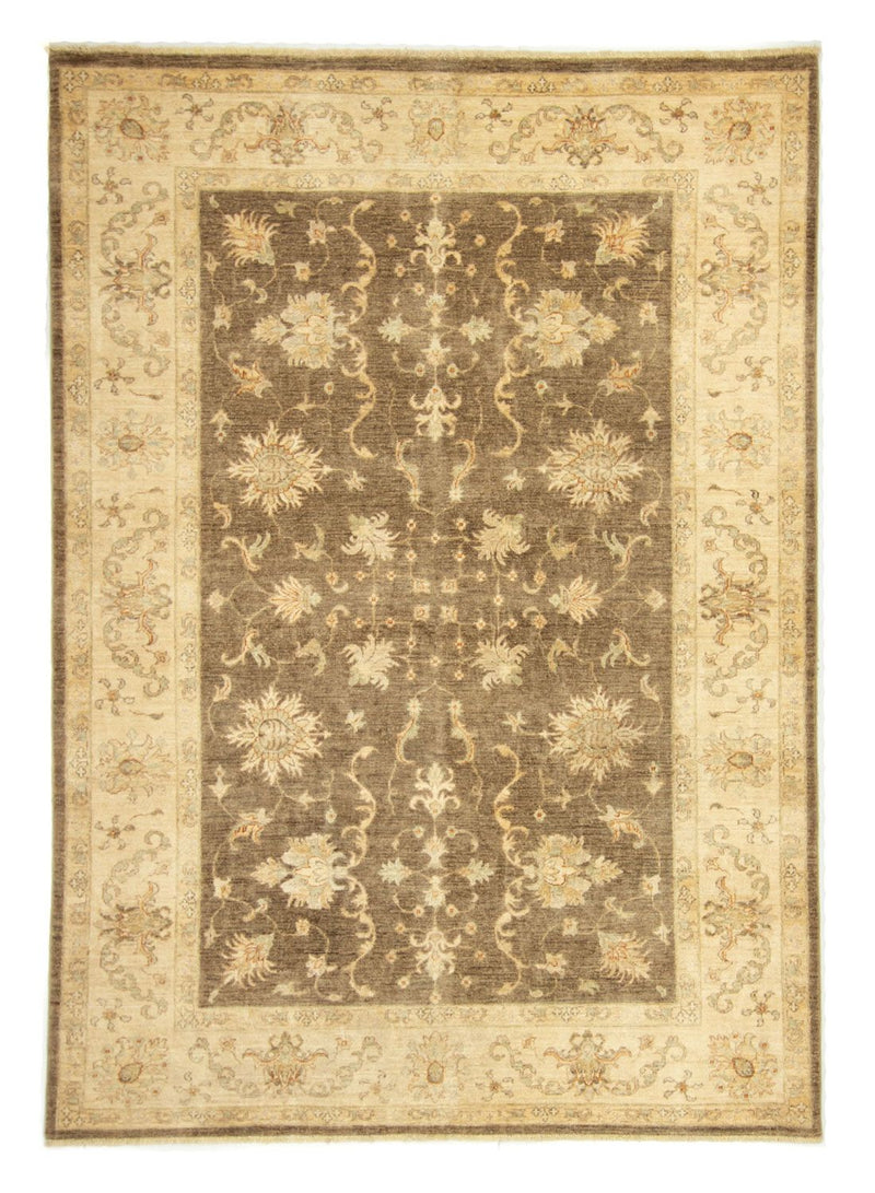 Ziegler Teppich 172x238cm - Orientteppich - grau