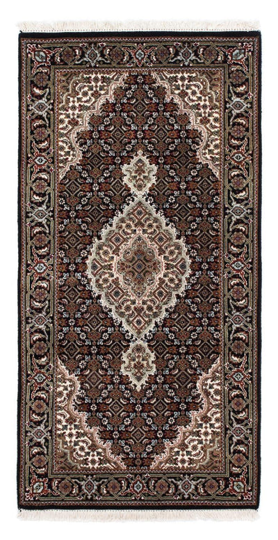 Täbriz Teppich 72x140cm - Orientteppich - dunkelblau