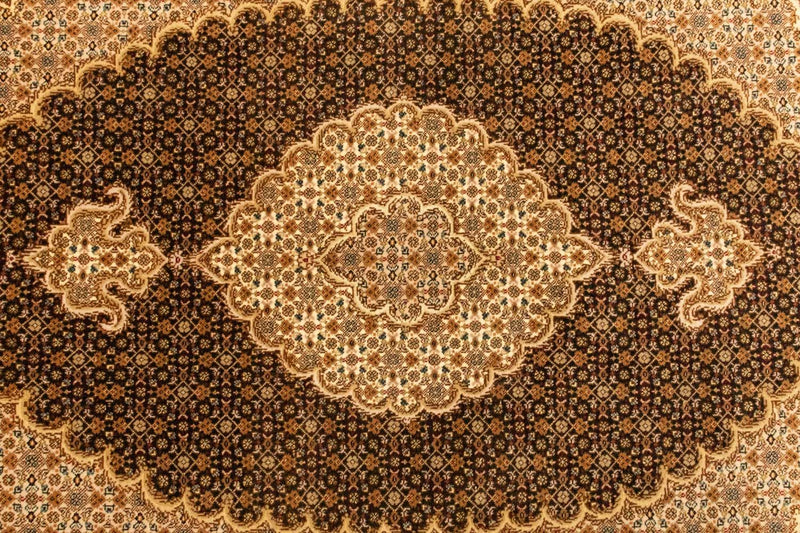 Mahal Teppich 103x148cm - Perserteppich - schwarz