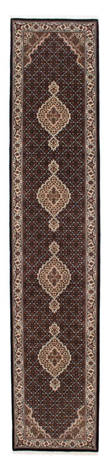 Täbriz Teppich 82x401cm - Orientteppich - dunkelblau