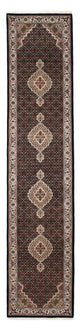 Täbriz Teppich 82x396cm - Orientteppich - dunkelblau