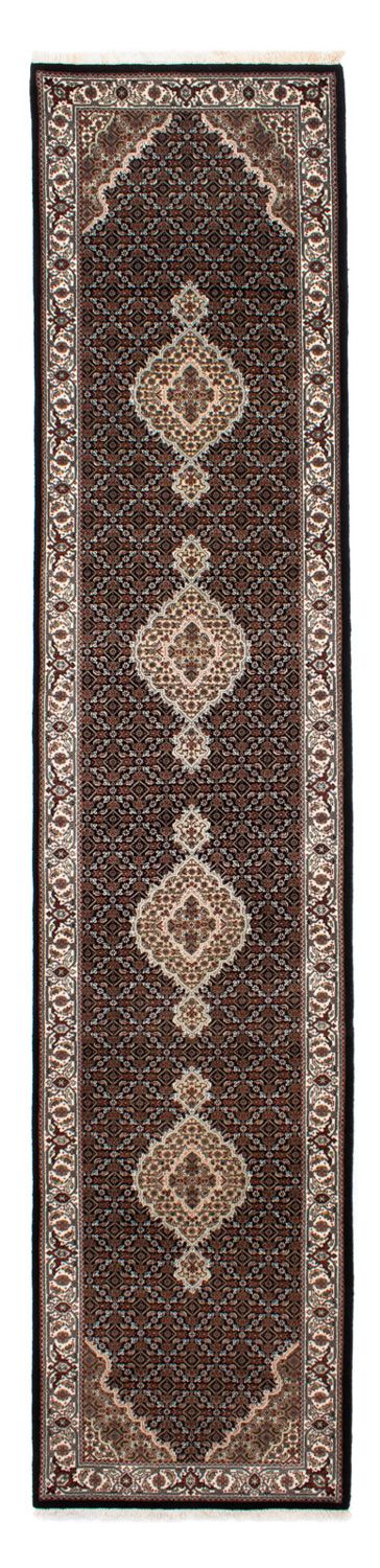 Täbriz Teppich 82x396cm - Orientteppich - dunkelblau