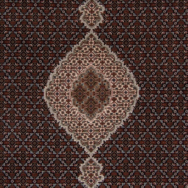 Täbriz Teppich 203x253cm - Orientteppich - dunkelblau