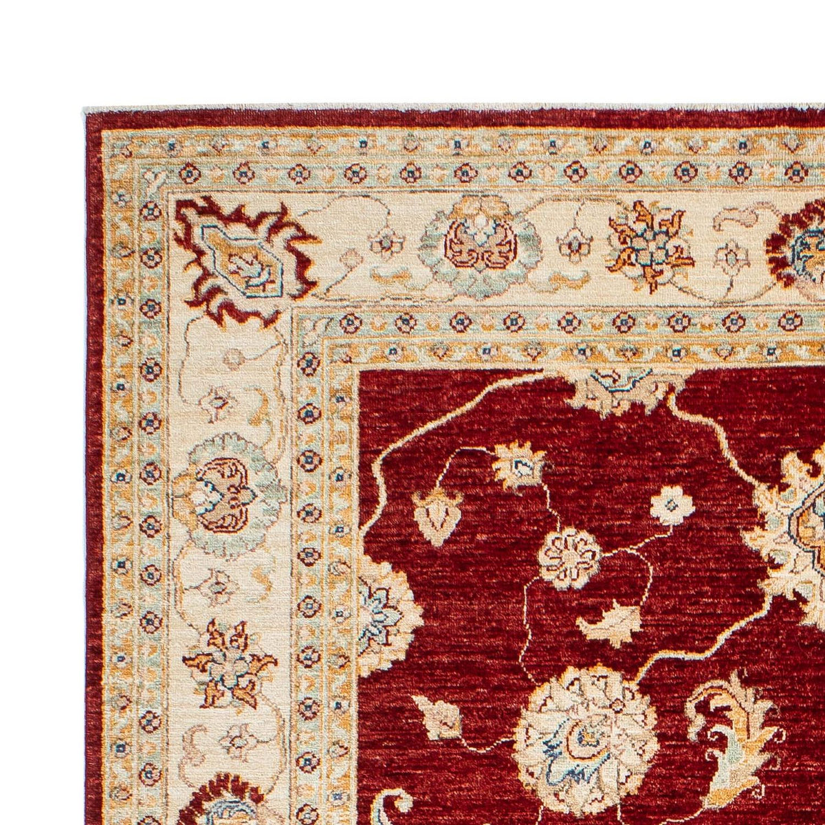 Farahan Teppich 169x237cm - Perserteppich - dunkelrot