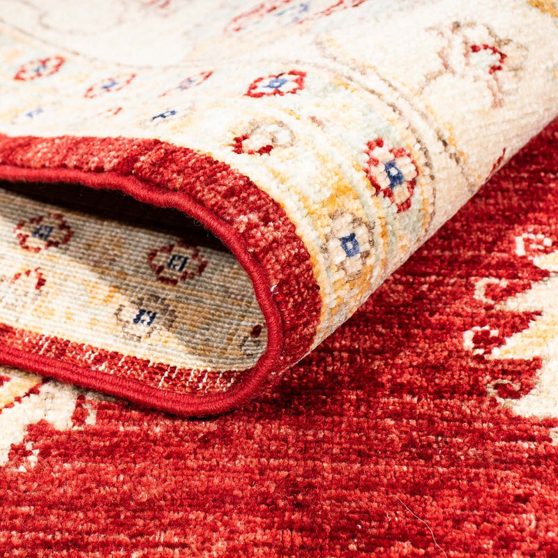 Farahan Teppich 169x237cm - Perserteppich - dunkelrot