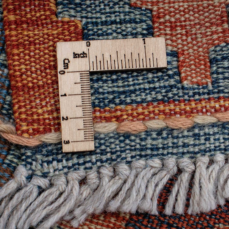 Kelim Modern Teppich 172x245cm - Wollteppich
