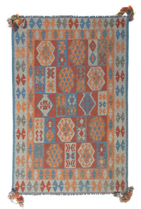 Kelim Modern Teppich 172x252cm - mehrfarbig – product image