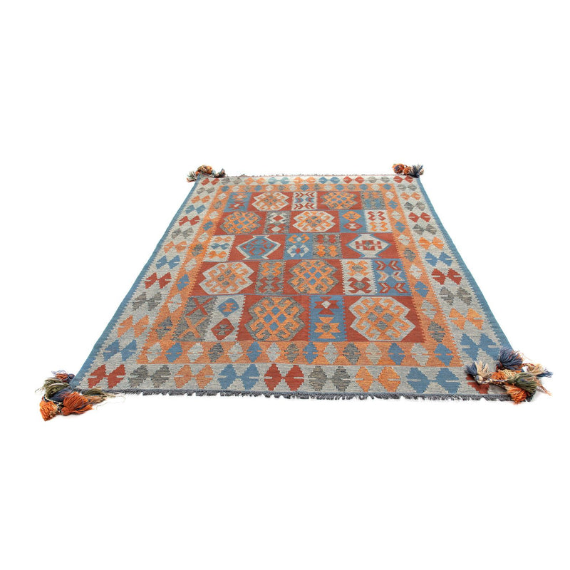 Kelim Modern Teppich 172x252cm - mehrfarbig