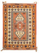 Kelim Fars Teppich 144x205cm - mehrfarbig