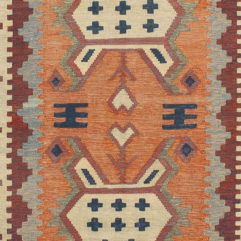 Kelim Fars Teppich 143x212cm - mehrfarbig