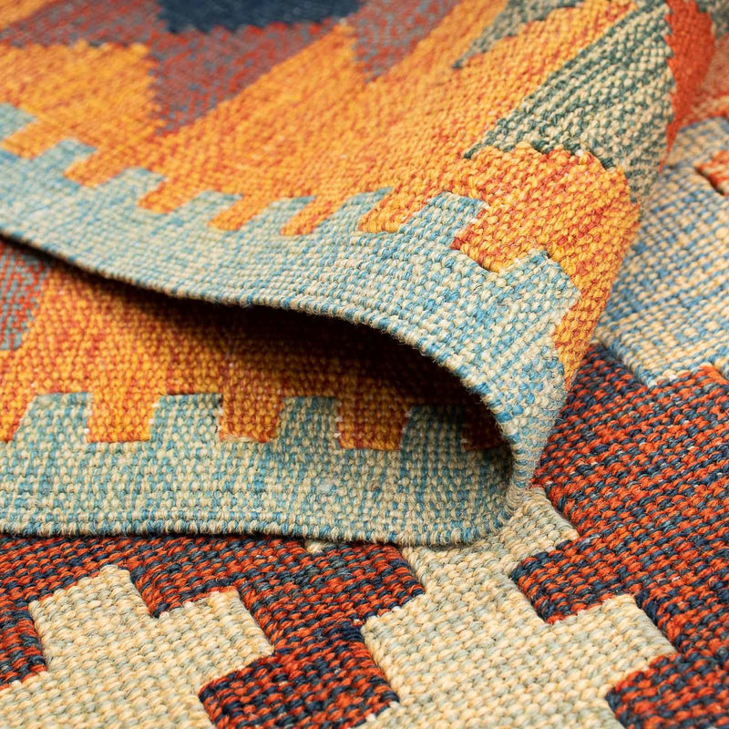 Kelim Fars Teppich 143x212cm - mehrfarbig