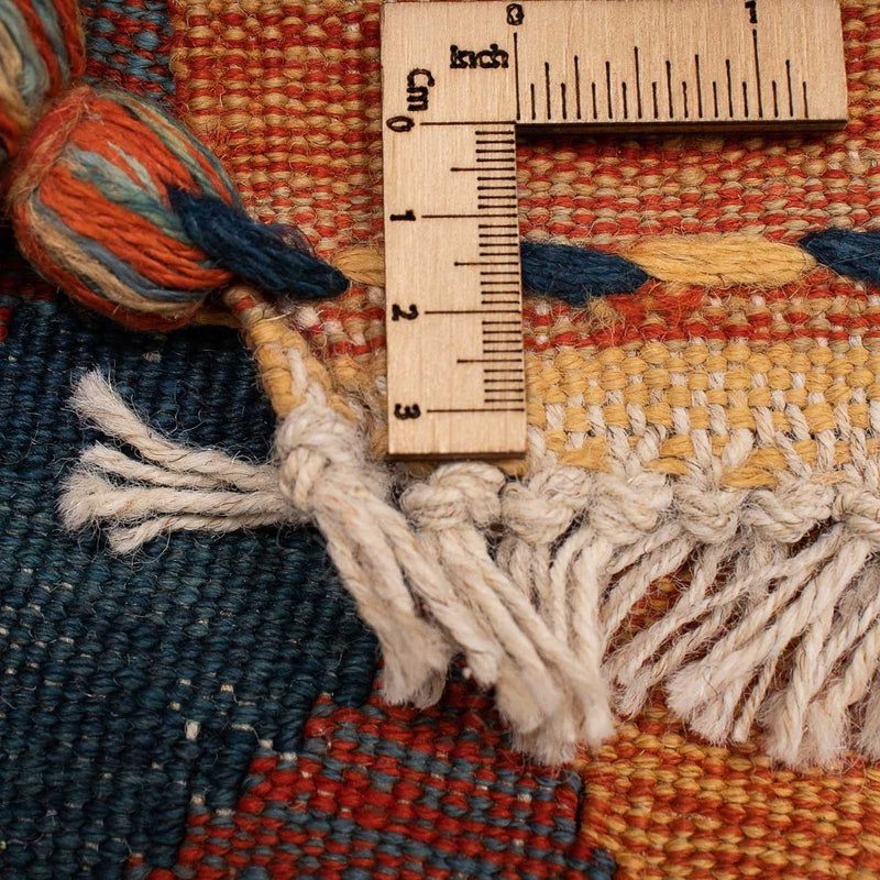 Kelim Fars Teppich 143x212cm - mehrfarbig