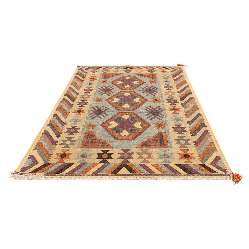 Kelim Fars Teppich 147x204cm - mehrfarbig