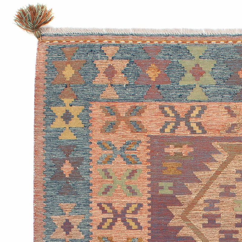 Kelim Fars Teppich 151x207cm - mehrfarbig