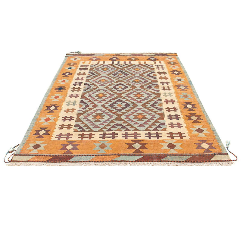 Kelim Fars Teppich 144x197cm - mehrfarbig