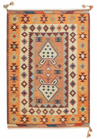 Kelim Fars Teppich 143x208cm - mehrfarbig – product image