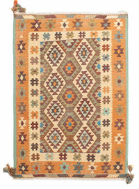 Kelim Fars Teppich 148x208cm - mehrfarbig – product image