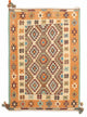 Kelim Fars Teppich 148x208cm - mehrfarbig