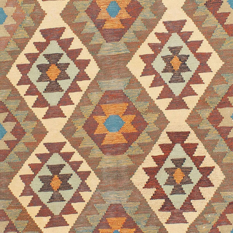 Kelim Fars Teppich 148x208cm - mehrfarbig
