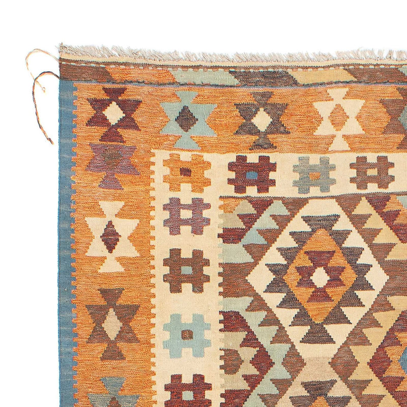 Kelim Fars Teppich 154x208cm - mehrfarbig