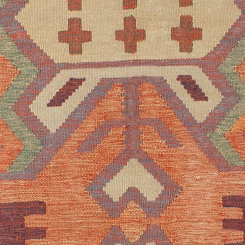 Kelim Modern Teppich 150x203cm - mehrfarbig