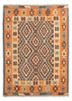Kelim Fars Teppich 150x208cm - mehrfarbig