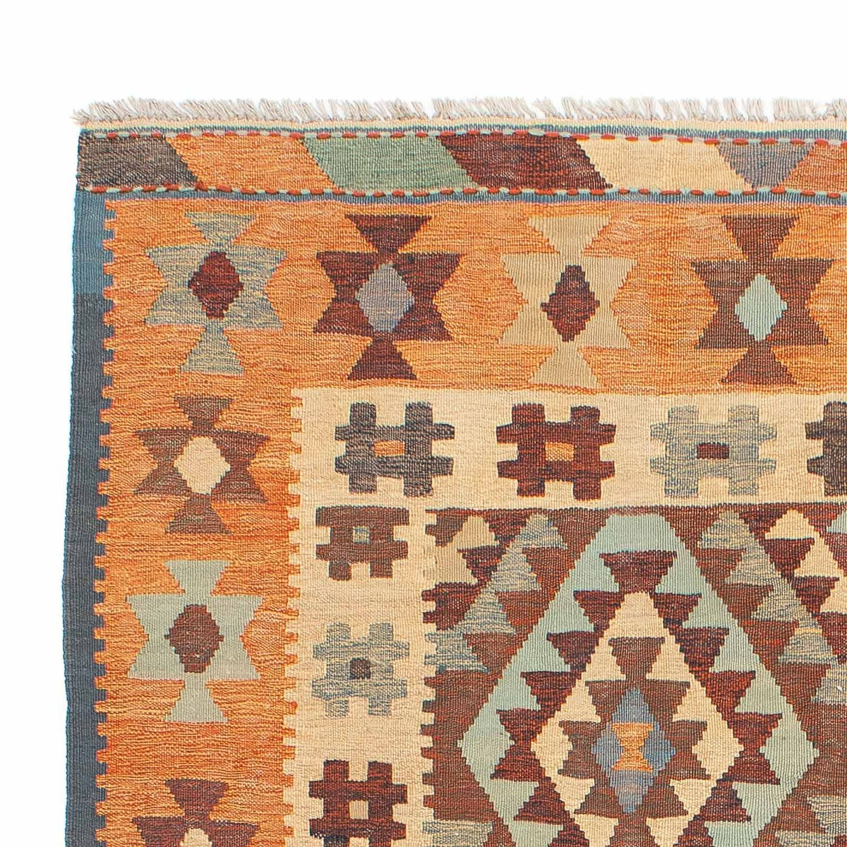 Kelim Fars Teppich 150x208cm - mehrfarbig