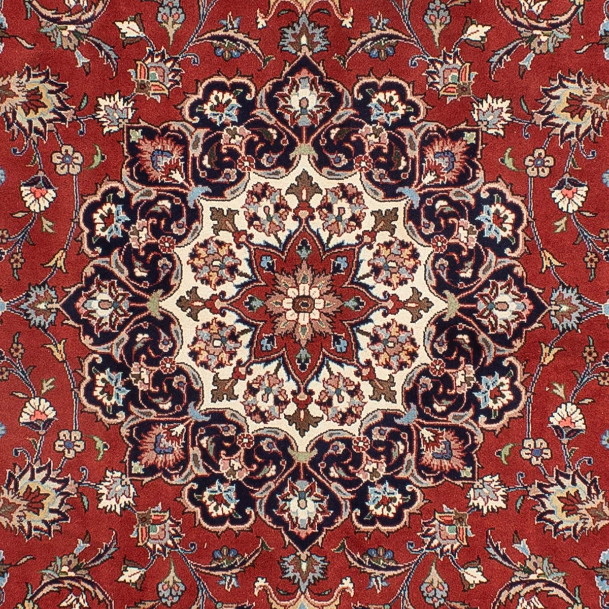 Keshan Teppich 200x298cm - Perserteppich - rot
