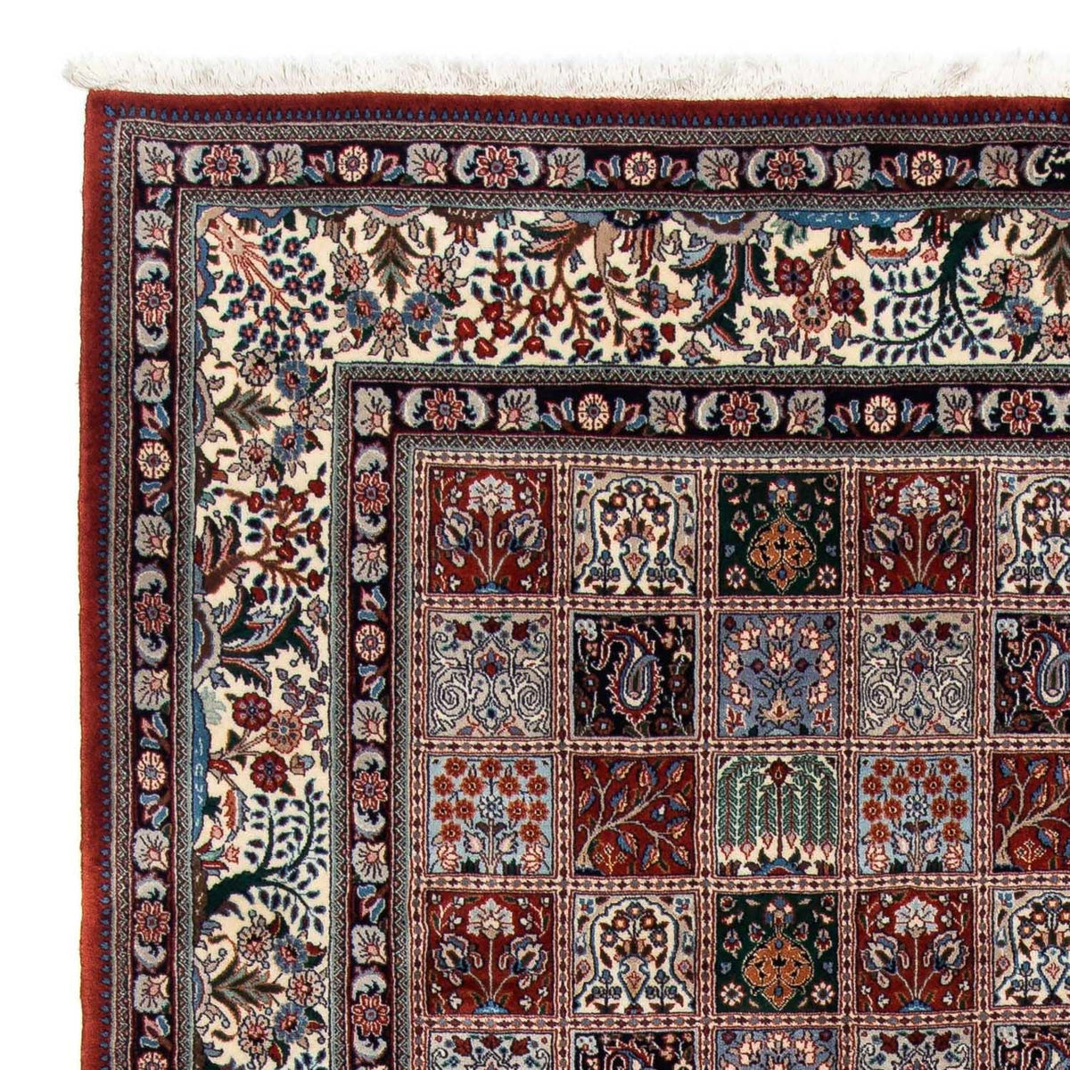Moud Teppich 196x284cm - Perserteppich - mehrfarbig