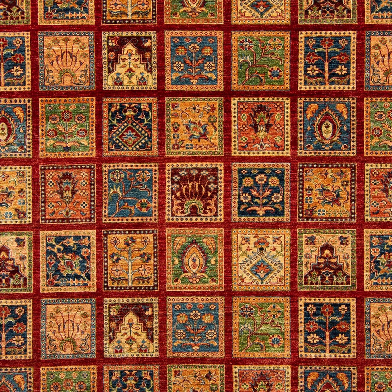 Bachtiari Teppich 250x347cm - Perserteppich - dunkelrot