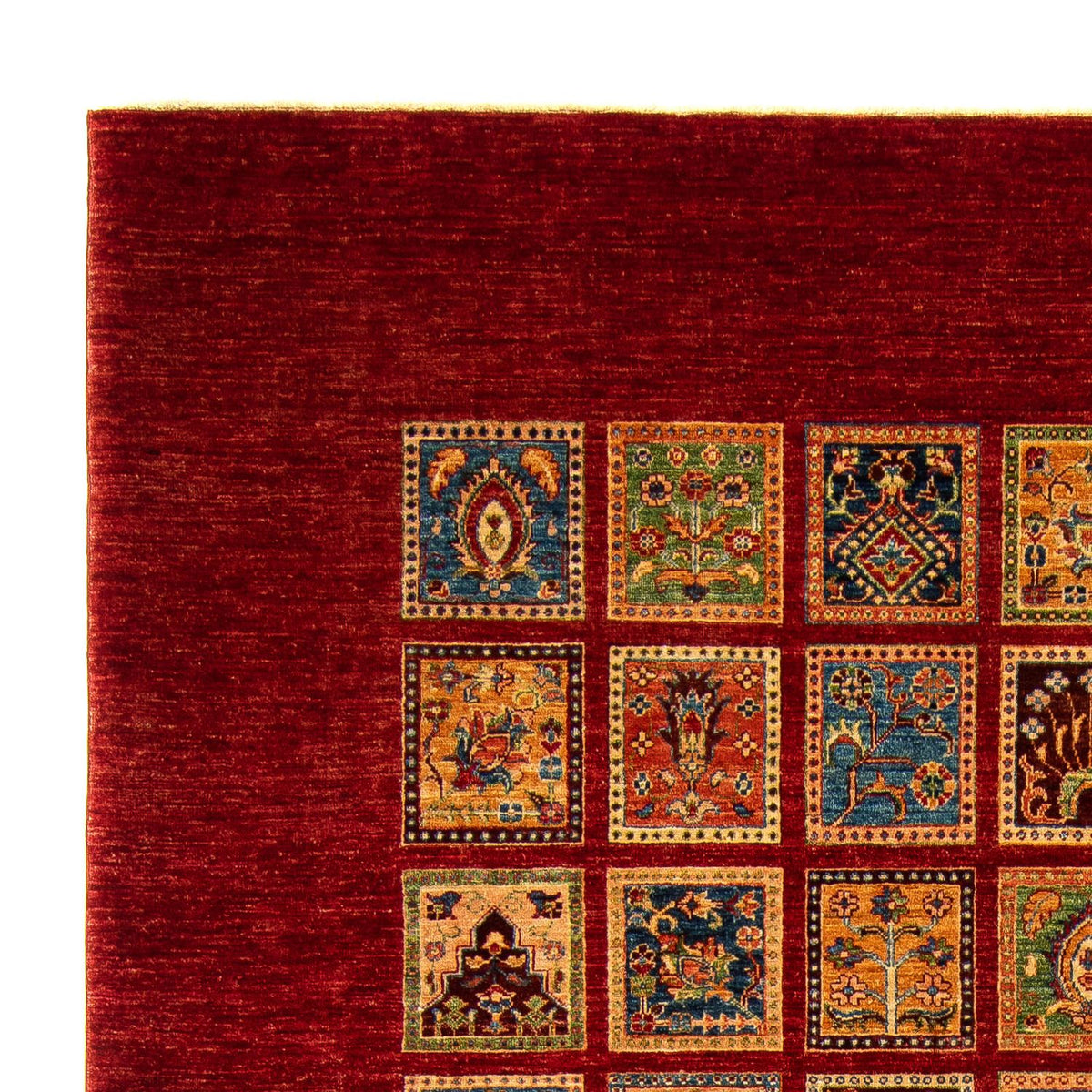 Bachtiari Teppich 250x347cm - Perserteppich - dunkelrot