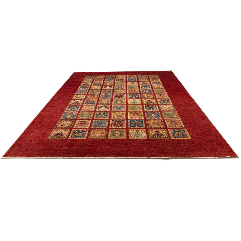 Bachtiari Teppich 250x347cm - Perserteppich - dunkelrot